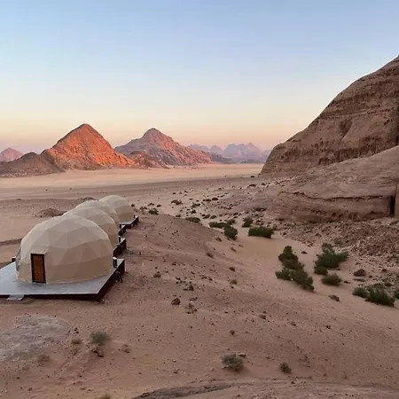 Hotel Wild Oryx Camp Bubbles Wadi Rum Exterior foto